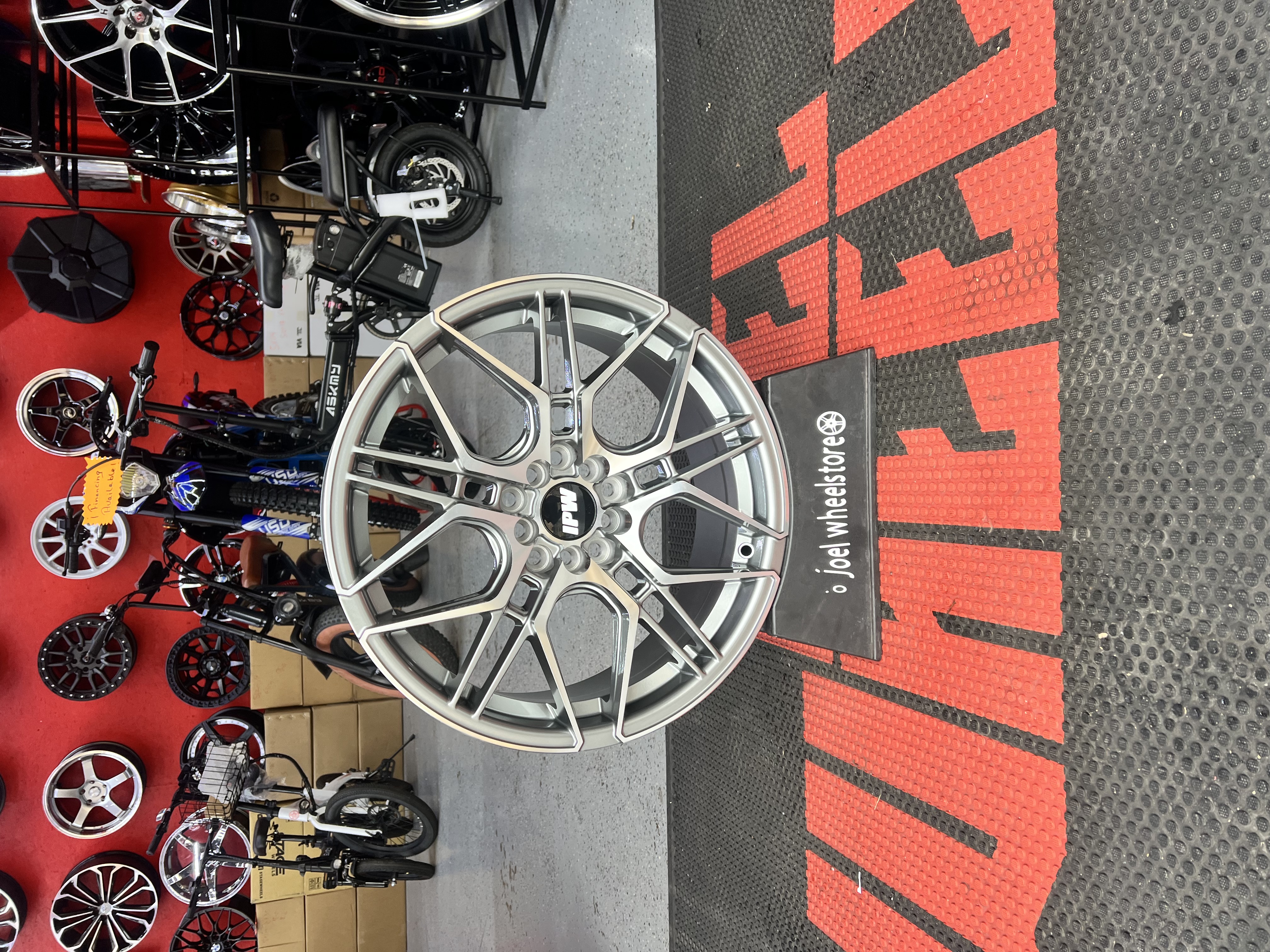 SET NEW RIMS SIZE 17 10X100X114