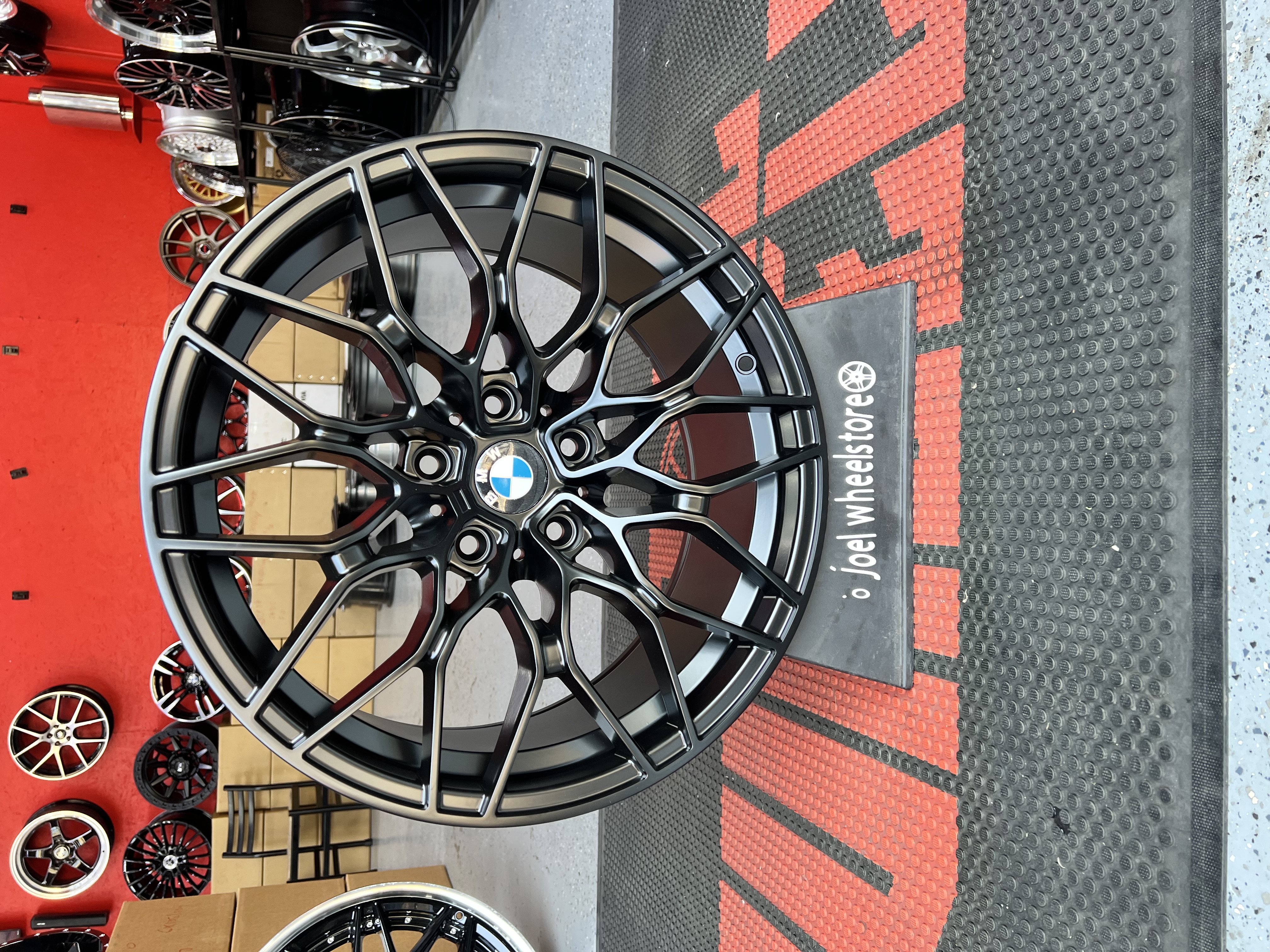 SET NEW RIMS SIZE 18 5X120 BMW